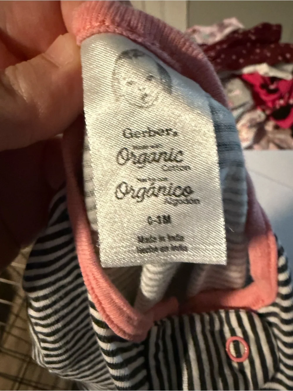 Gerber Infant Onesie - Deep Plum